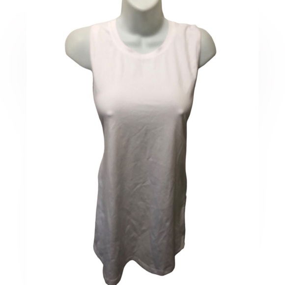 1st Phorm White Racerback Performance Tank Top Size S Stretch Active Athletic - Picture 1 of 5